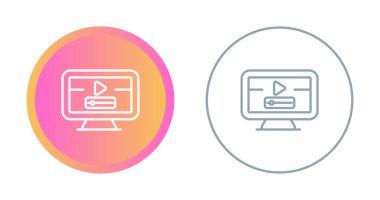 Görüntü ve görüntü simgesi. Beyaz arkaplanda vektör düzenlenebilir doğrusal illüstrasyon