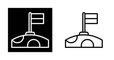 bayrak web simge vektör çizim