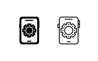 akıllı telefon ayarlama simgeleri, özet biçimi