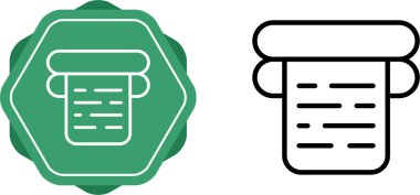yazıcı simgesi vektör illüstrasyonu 