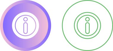 bilgi simgeleri tasarım resimlemesini ayarla