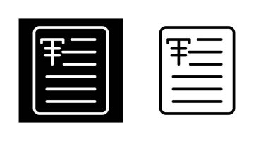 görev listesi ikon vektör illüstrasyon tasarımı