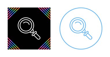 Büyüteçler. Web simgeleri vektör tasarımı 