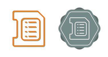 Beyaz arkaplandaki SD-kart simgelerinin web seti