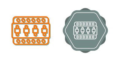 Aktarım Vektörü illüstrasyon Simgesini Aktar
