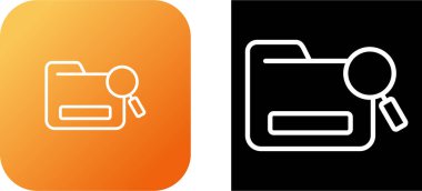  büyütme gözlüğü ve dizin simgeleri, vektör illüstrasyonu 