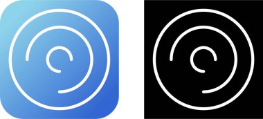 Robot elektrikli süpürge. Düzenlenebilir kontur içeren anahat simgesi. Gölgeli ev aletlerinin doğrusal sembolü