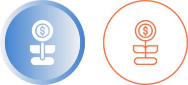 para değişim simgeleri vektör illüstrasyonu