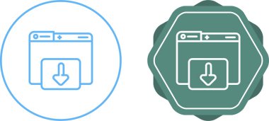 Okları indiren bilgisayar dizinleri simgeler, güvenlik konsepti, vektör illüstrasyonu   