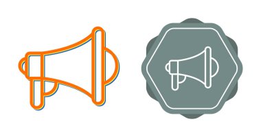 hoparlör simgeleri, basit vektör illüstrasyonu