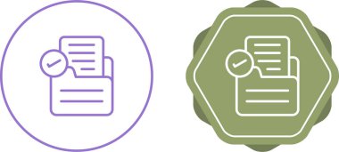 Açılan dizin sembolü, dosya belge arşivi simgeleri. Vektör illüstrasyonu 