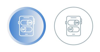 akıllı telefon simgeleri ayarlandı, vektör illüstrasyonu basit tasarım