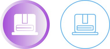 parsel simgesi vektör çizimi 