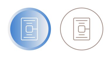 Seçim web simgesi vektör illüstrasyonuName