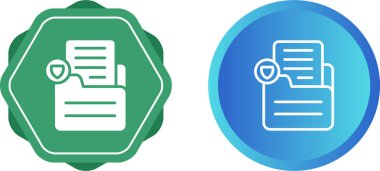 belge paylaşım ikonu vektör illüstrasyonu 