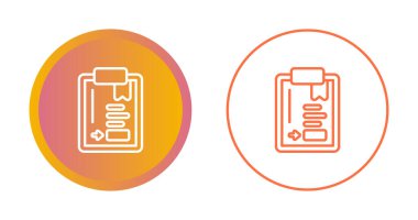 Basit pano simgeleri ayarlandı, vektör