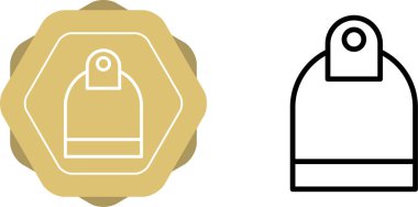 hoe simgesi vektör illüstrasyon tasarımı