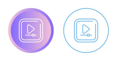 Video Oyun Kare Simgeleri Ayarlandı. vektör illüstrasyonu