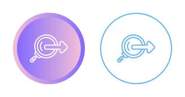 Beyaz arkaplanda izole edilmiş ok simgeleri ara, vektör resimleme 