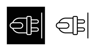 elektrik dolgu simgeleri beyaz arkaplanda izole edildi