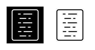 Belge simgeler kümesi, vektör çizim