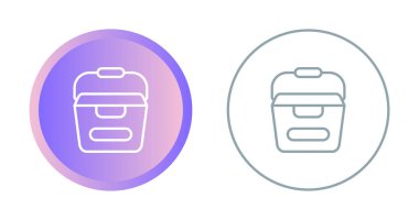 Modern Kova simgelerinin vektör illüstrasyonu     