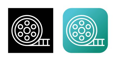 Kolay kullanım için tasarlanmış ince simgeler, film makarası