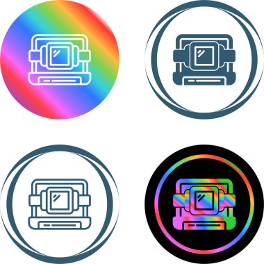 El Icons set, vektör çizim