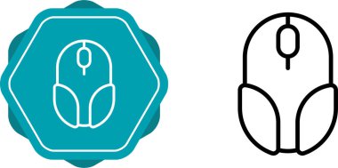 bilgisayar fare web simgesi vektör illüstrasyonu