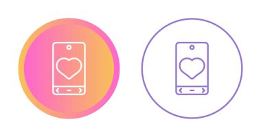 akıllı telefon simgeleri ayarlandı, vektör illüstrasyonu basit tasarım