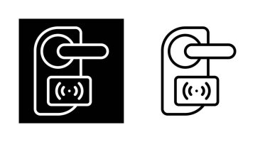 akıllı ev denetim sistemi simgesi beyaz arkaplanda izole edildi