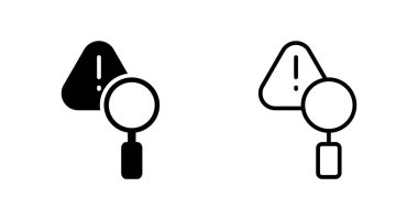 İzinsiz giriş algılama sistemi simgeleri ayarlandı, vektör illüstrasyonu