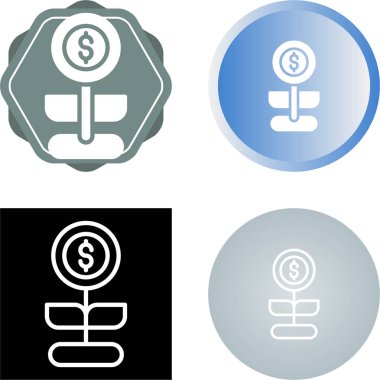 para değişim simgeleri vektör illüstrasyonunu ayarla