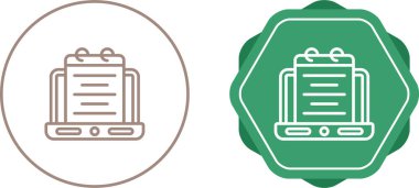 dizüstü bilgisayar simgeleri ayarlandı, vektör illüstrasyonu basit tasarım