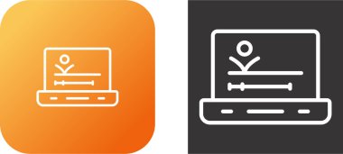 Beyaz arkaplanda dizüstü bilgisayarlar, vektör illüstrasyonu 