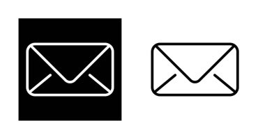 zarf web simgesi vektör illüstrasyonu