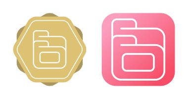 dizinler web simgesi vektör illüstrasyonu