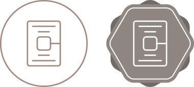 Seçim web simgesi vektör illüstrasyonuName