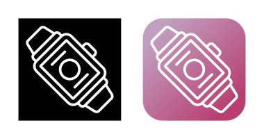 akıllı saat web simgeleri vektör resimlemesini ayarla