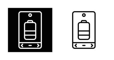 akıllı telefon simgeleri ayarlandı, vektör illüstrasyonu basit tasarım