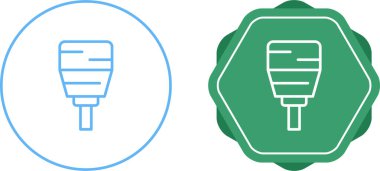 kullanıcı arayüzü vektör çizgisi simgesi