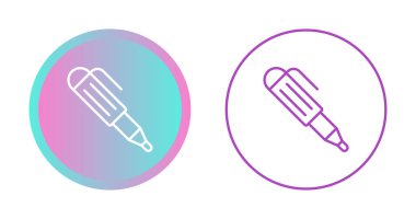 Beyaz arka plan üzerinde izole kalem Icons set 