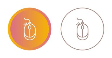 Bilgisayar farelerinin vektör illüstrasyonu web simgeleri              