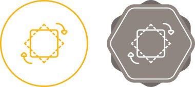 kullanıcı arayüzü vektör çizgisi simgesi