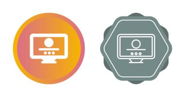 beyaz arkaplan üzerindeki bilgisayar ekranları, vektör illüstrasyonu 