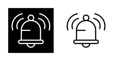 Çan simgeleri web basit illüstrasyon