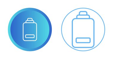 Düşük Batarya Ağı simgeleri seti, basit vektör illüstrasyonu