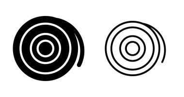 Elektrik bant ağ simgeleri, vektör illüstrasyonu