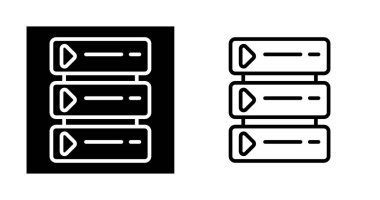 Veri merkezi, sunucu simgesi ayarlandı 