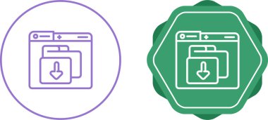 ok simgeleri, güvenlik konsepti, vektör illüstrasyonlu bilgisayar dizinleri   